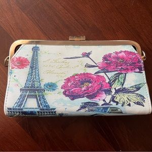 Paris Clutch Wallet Purse